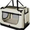 Juskys Hundetransportbox LassieM beige Juskys Hundetransportbox Lassie