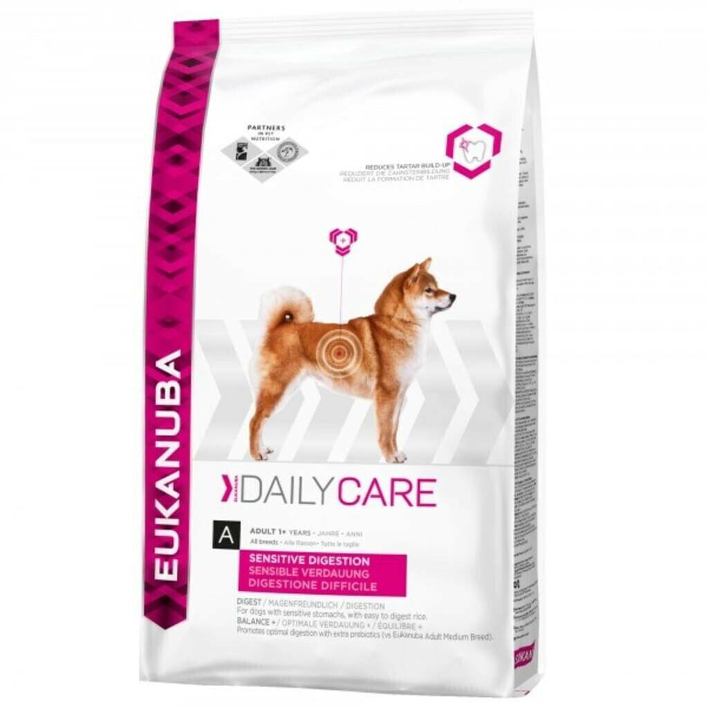 Eukanuba Daily Care Adult Sensitive Digestion Trockenfutter Eukanuba Daily Care Adult Sensitive Digestion Trockenfutter2,5kg