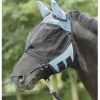 Busse Fly Cover Pro Fliegen Schutz Maske (633027)Pony hellblau/schwarz (633027-BL9-933) Busse Fly Cover Pro Fliegen Schutz Maske (633027)