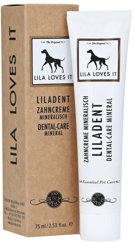 Lila Loves it Liladent Zahncreme Fellpflege