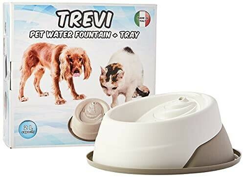 Trevi Trinkbrunnen für Hunde und Katzen 2L Futternäpfe