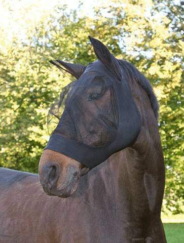 Kerbl Fliegenschutzmaske FinoStrech Kerbl Fliegenschutzmaske FinoStrechPony schwarz