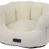 Nobby Komfortbett Kamba oval Nobby Komfortbett Kamba ovalbeige 55x50x21cm (61737)