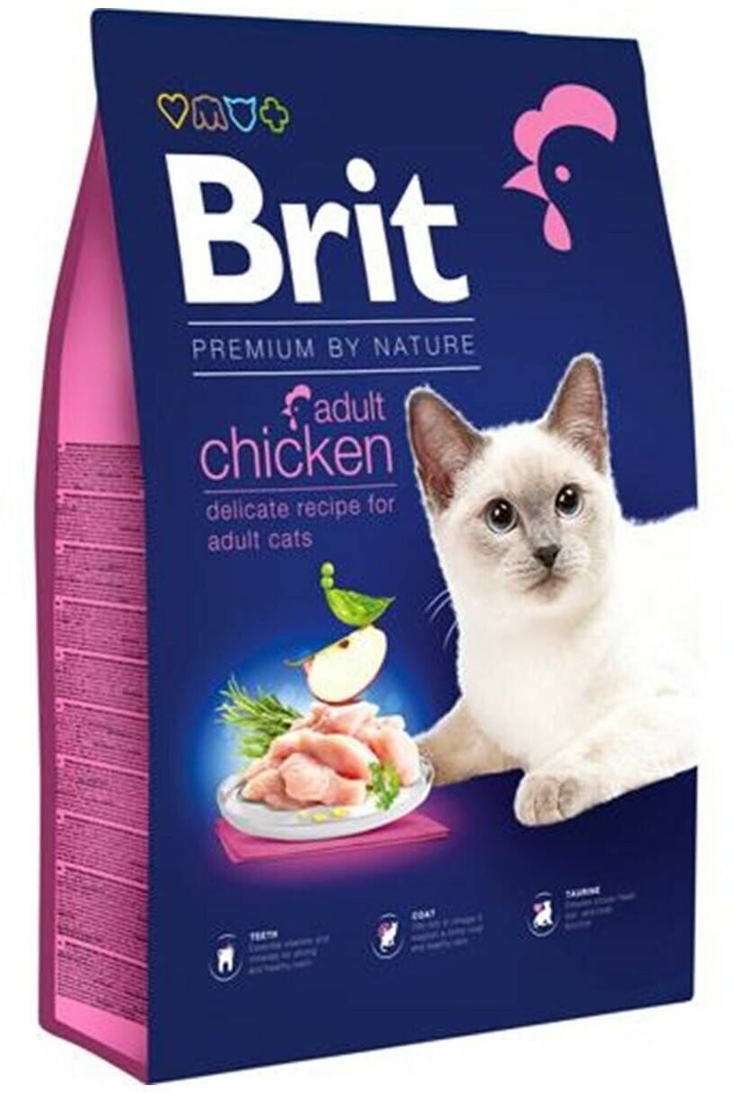 Brit Premium By Nature Cat Chicken Trockenfutter8kg Brit Premium By Nature Cat Chicken Trockenfutter