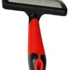 Fellpflege Karlie Professional Zupfbürste inkl. Zinken rot/schwarz L (1030239)